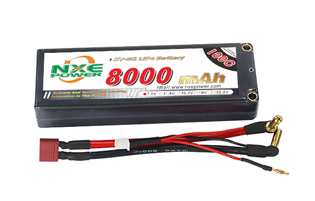 8000mAh 100C 2S 7.6V 車模電池